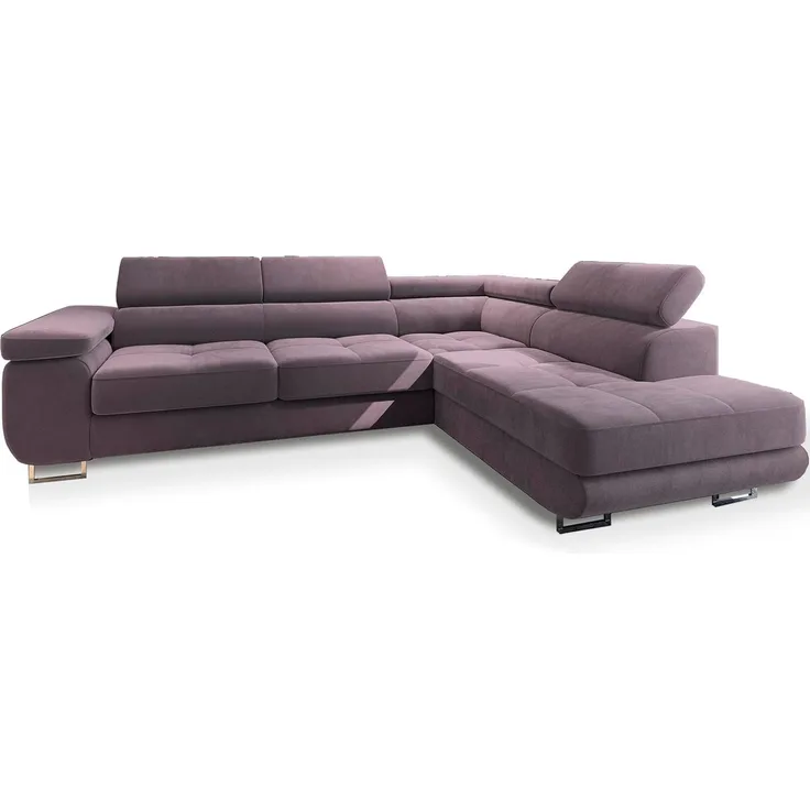 Masseno Ecksofa SELVA mit Schlaffunktion L-Form, Sofa mit Bettkasten