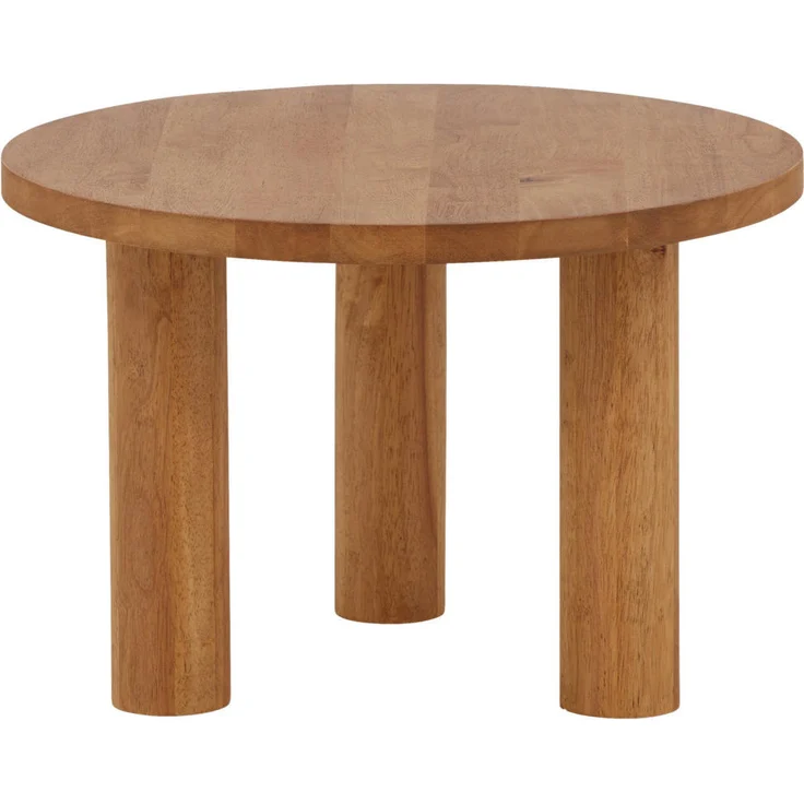 Livetastic Couchtisch Eiche massiv, 60x35x60 cm, für Wohnzimmer