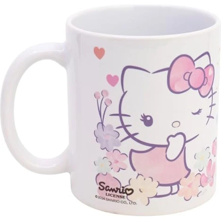 Tasse mit Hello Kitty Motiv ca. 325ml 11oz aus Keramik – Bild 3