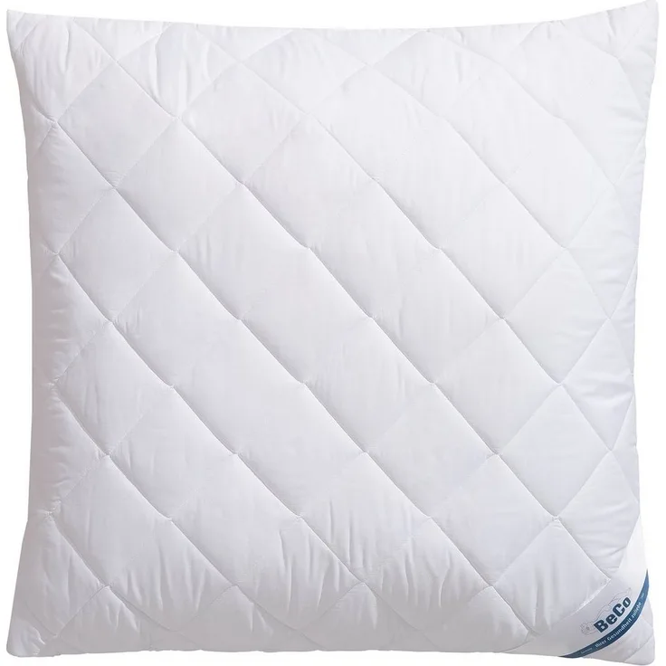 Beco Microfaserkissen Medibett, Kopfkissen, Füllung: Polyester, Bezug: Polyester oder Baumwolle, Bauchschläfer, Rückenschläfer, Seitenschläfer, Kissen 40x80 cm, 80x80cm, Allergiker geeignet (Hausstauballergiker)