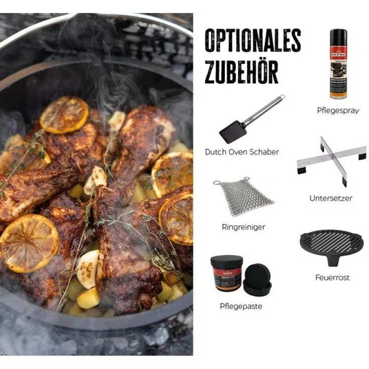 Grillfürst Dutch Oven BBQ Edition DO9 – Bild 8