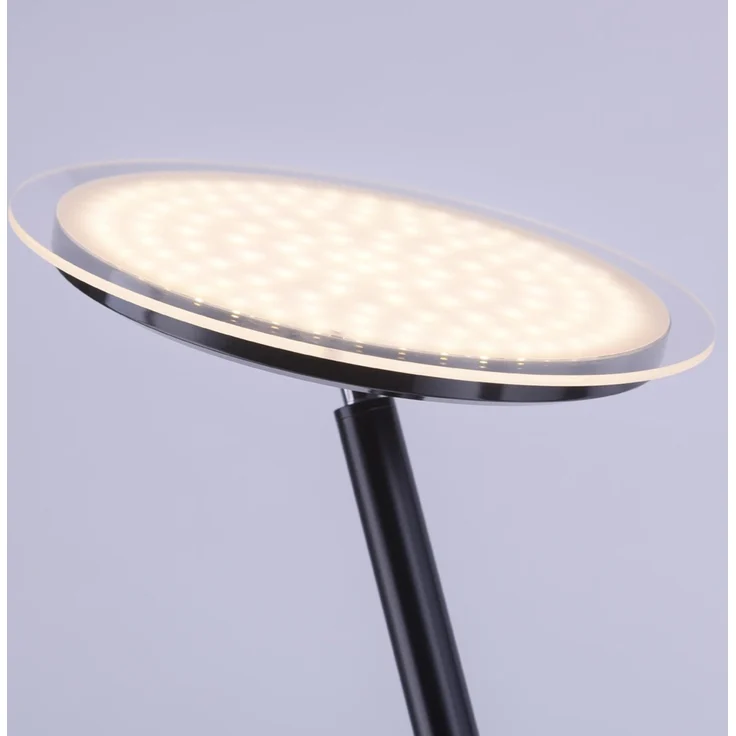 LED Deckenfluter, schwarz, Touchdimmer, Höhe 181 cm – Bild 5