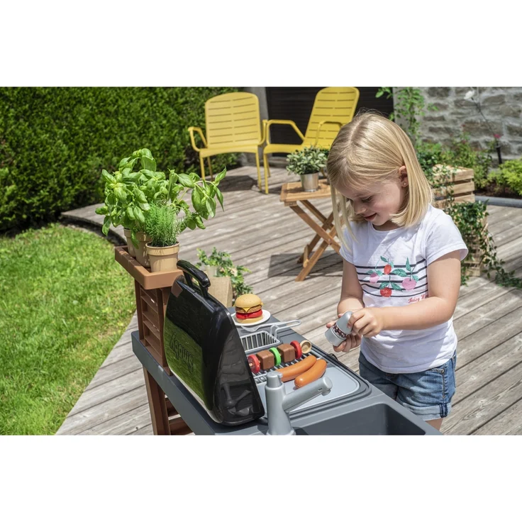 Smoby 'Outdoor Gartenküche', 43 Teile, ab 3 Jahren – Bild 10