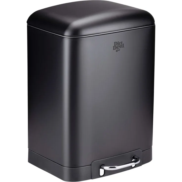 Dirt Devil 6 Liter Treteimer Edelstahl soft close