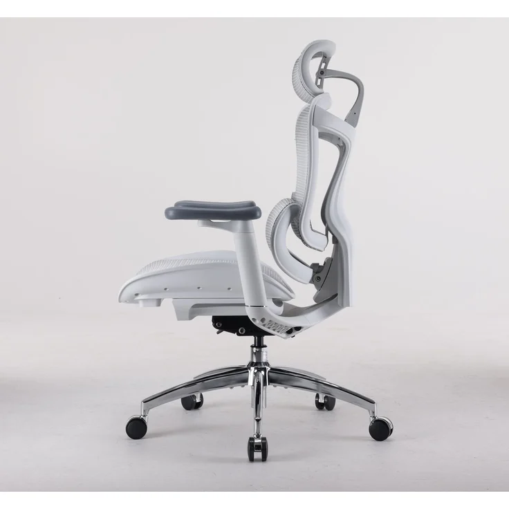 Sihoo 'Doro C300L' ergonomischer Schreibtischstuhl, 126x78,5 cm, in Weiß – Bild 10