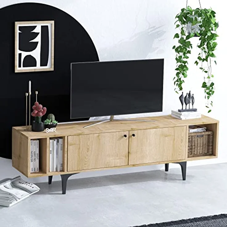 WELL HOME MOBILIARIO & DECORACIÓN TV-Schrank, 150 x 47 x 40 cm – Bild 5