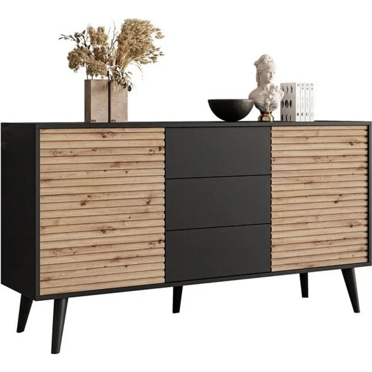 Lookway Kommode CONE KSZ154 Zweitürige Sideboard – Bild 4
