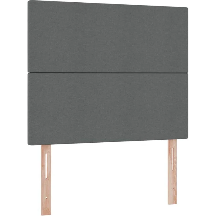 vidaXL LED-Speicherbett mit Matratze Dunkelgrau 120 x 200 cm Stoff 3372346 – Bild 10