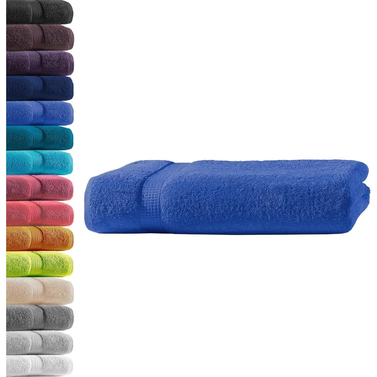 Hometex Premium Textiles Handtuch in Premium Qualität 500 g/m², Feinster Frottier-Stoff 100% Baumwolle, 1x Badetuch, weich, saugfähig, extra schwer & flauschig - TEST BILD TOP MARKE 2025 – Bild 1