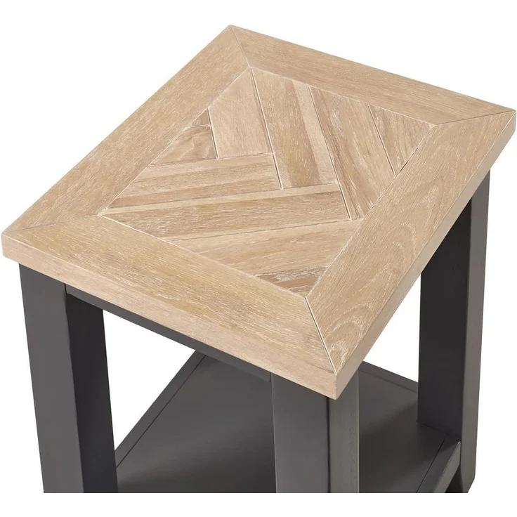 Julian Bowen Bordeaux Lampentisch, Dunkelgrau – Bild 5