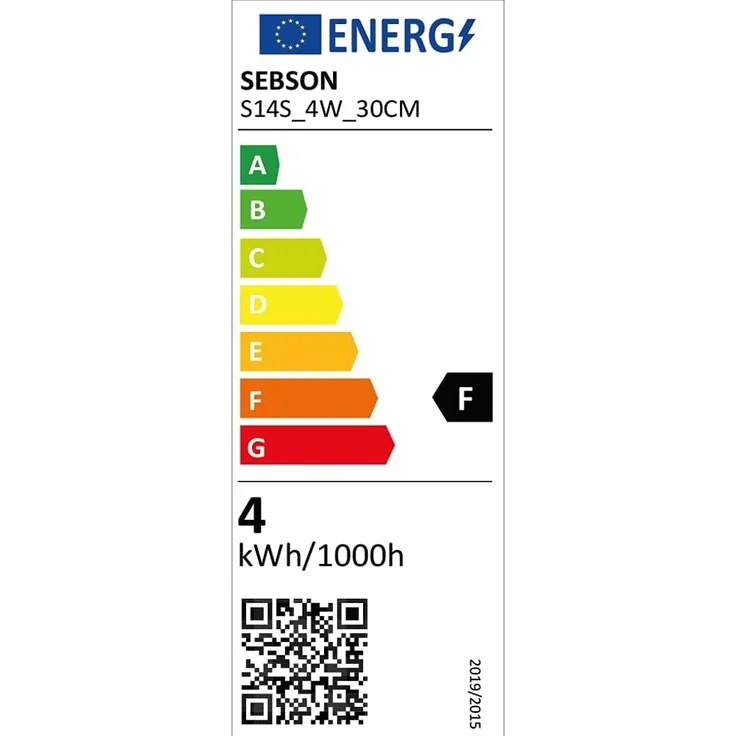 SEBSON LED-Leuchtmittel LED Lampe S14S 30cm, 4w 400lm, warmweiß, LED Linienlampe 150°, 1 St. – Bild 4