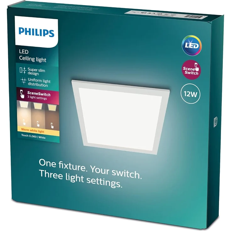 Philips Panel ceiling CL560 SS SQ 12W 27K W HV06 – Bild 7