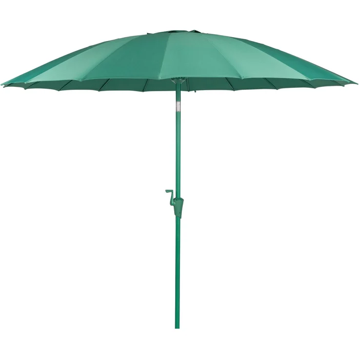 Zuiver Sonnenschirm Sunshine Desert Sage mit Stahlgestell für Garten Grün 250x250x235 cm – Bild 1