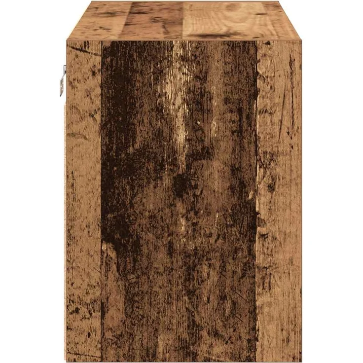 vidaXL Garagen-Wandschrank Altholz-Optik Holzwerkstoff 860657 – Bild 6