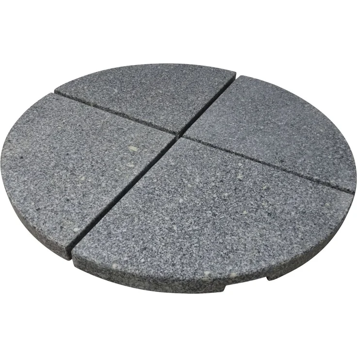 Gardissimo NEW STOUT 4er-Set Granit Beschwerer Gewichte für Schirmständer 84kg – Bild 1