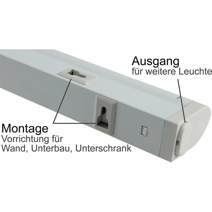 LED Unterbauleuchte "CT-LSW 56" 56cm 913lm, 8 Watt, 2700K + 4000k schaltbar – Bild 7