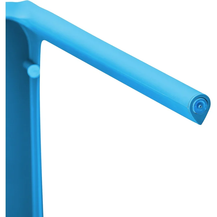 CLP 2er Set Gartenstühl Meton mit Lehne stapelbar wetterfest UV-beständig bis 150 kg,blau – Bild 7