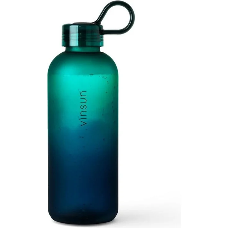 Vinsun Trinkflasche Trinkflasche 650ml, Kohlensäure geeignet, auslaufsicher, Tritan, BPA frei, bruchsicher, geruchs- und geschmacksneutral, auslaufsicher – Bild 4