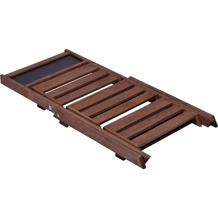 dobar Pflanzentreppe, dreistufig, mit Kreidetafel, dunkelbraun – Bild 2