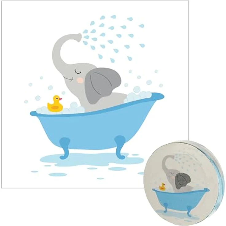 CEPEWA Handtuch Magisches Handtuch 72er Set Display 6 Motive 30x30cm Baumwolle Tuch – Bild 7