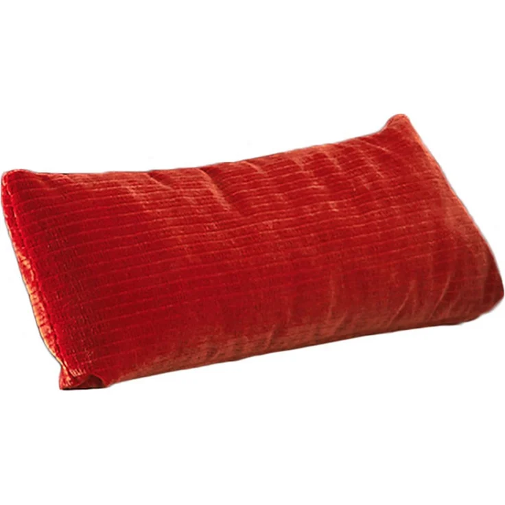 KAWOLA Nierenkissen SEPHI groß Cord Vintage rot 37 x 19 x 92 cm – Bild 3
