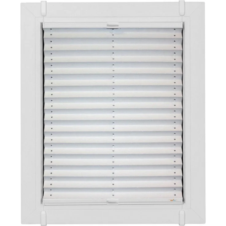 sunlines Plissee Young Style Energy Saving, verdunkelnd, ohne Bohren, verspannt, Klemmfix, nach Maß, mit Energiespareffekt, verspannt mit Simply-Fix Klemmträger – Bild 2