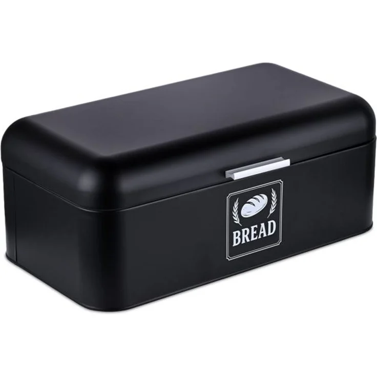 Relaxdays Retro Brotkasten mit Deckel & Griff – Bild 1