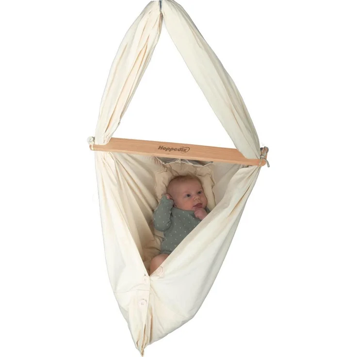 Baby Federwiege Set natur – Bild 2