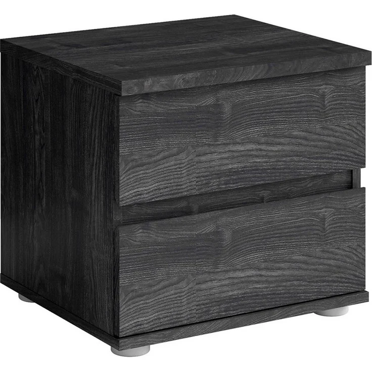 Lomadox Schlafzimmer-Set TORTONA-166, (Spar-Set, 5-tlg, Schwebetürenschrank Kommode Bettgestell Nachttische), Schlafzimmermöbel in Esche, Bett 180x200cm, Schwebetürenschrank 230cm – Bild 3