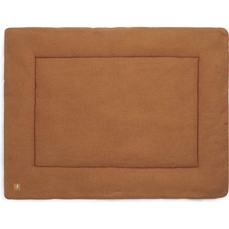 Jollein Basic Knit Laufstallteppich Caramel 80x100 cm Orange