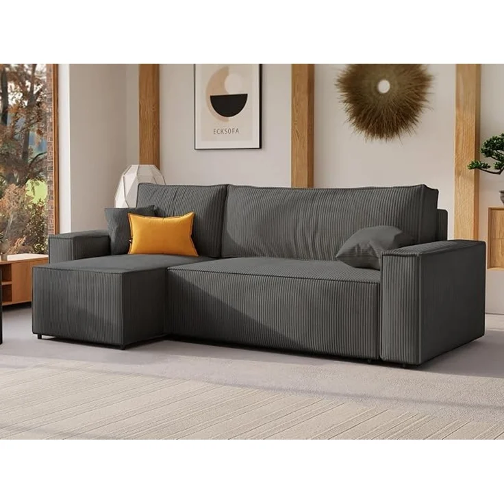 Ecksofa (Schlafsofa) mit Schlaffunktion und Stauraum – Bild 2