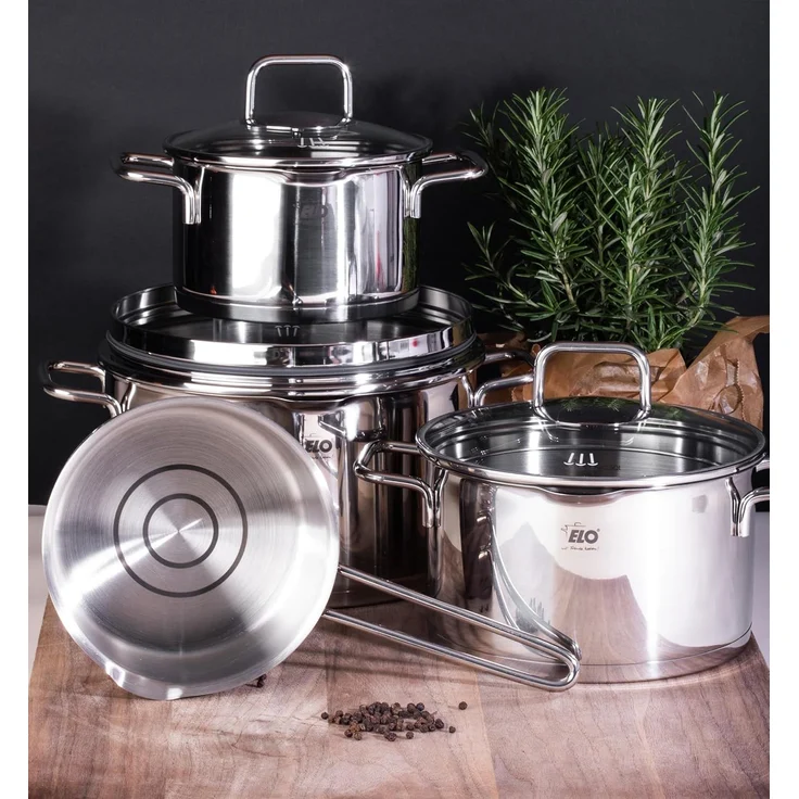 ELO Topfset Steam 4 teilig Edelstahl – Bild 10