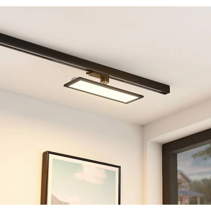 Arcchio LED Stromschienenstrahler Hairis, 1-flammig in Schwarz, energiesparende Arbeitszimmerleuchte mit hochwertigem Leuchtmittel – Bild 3