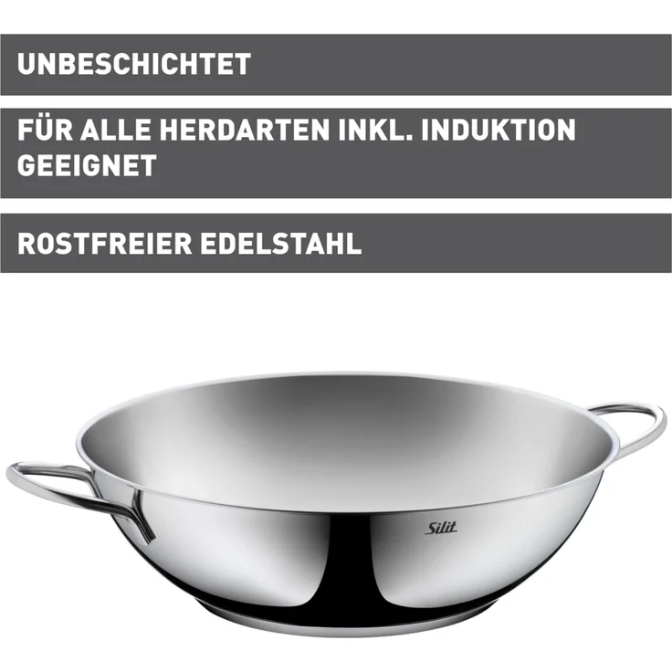 Silit Wokpfanne 32 cm Induktion – Bild 2
