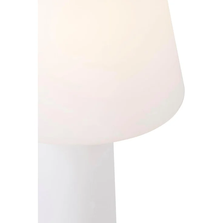 Qazqa Außen-Stehlampe Katrijn, ohne Leuchtmittel, E27, Weiß, Modern, Kunststoff, 2-flammig – Bild 6