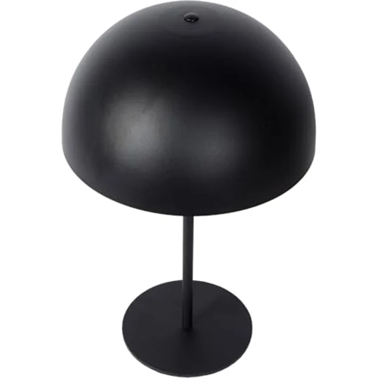 Lucide Siemon Tischleuchte, Nachttischlampe aus schwarzem Stahl, 40 cm hoch, modernes Design – Bild 7