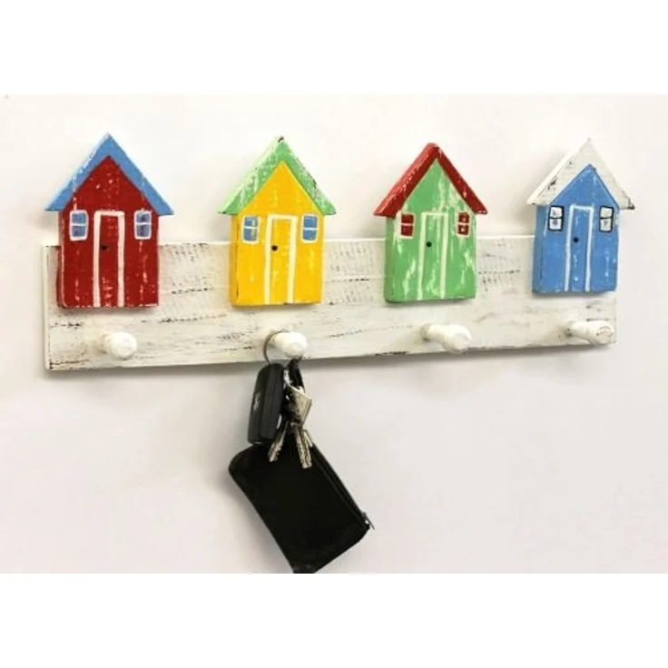 Garderobe Häuschen 2606 Wandgarderobe 46cm Kleiderhaken Handtuchhaken Haken – Bild 3