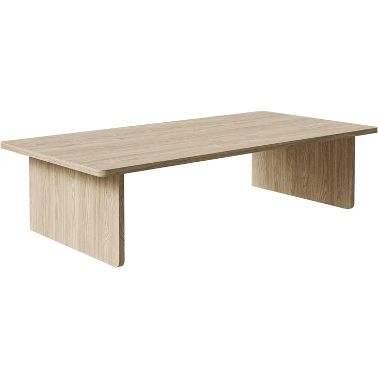 Selsey 'Usalo' Couchtisch 2er-Set, Holzoptik Eiche, 140 x 90 / 90 x 55 cm – Bild 7