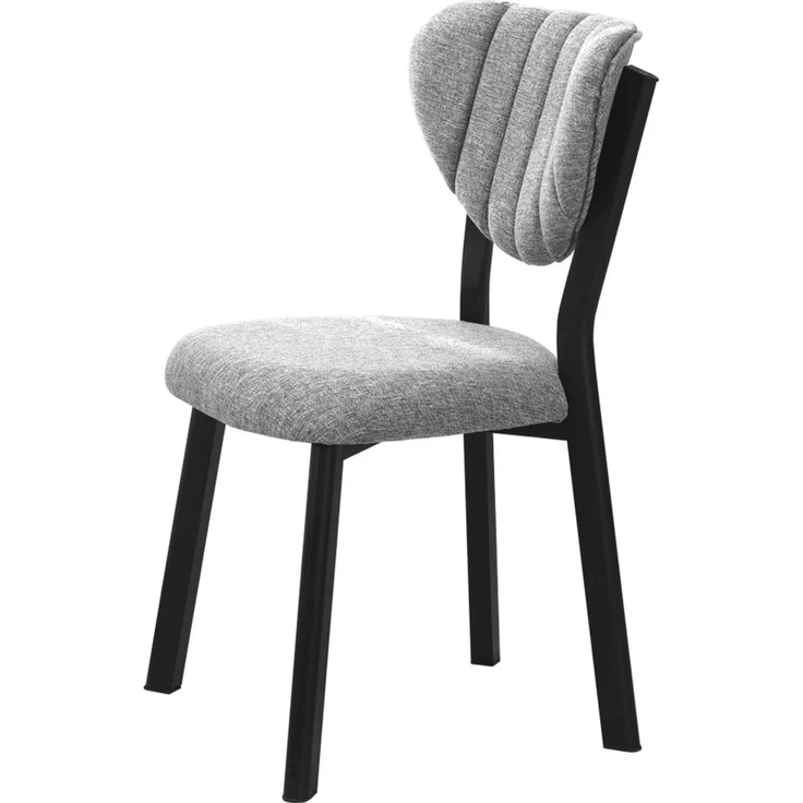 Skye Decor 'Elma - Grey' Stuhl, Grau, 47 x 85 x 45 cm – Bild 5