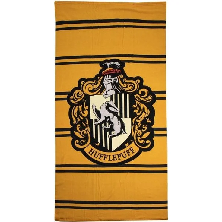 Harry Potter Hufflepuff Badetuch 140×70 cm Polyester Strandtuch – Bild 3