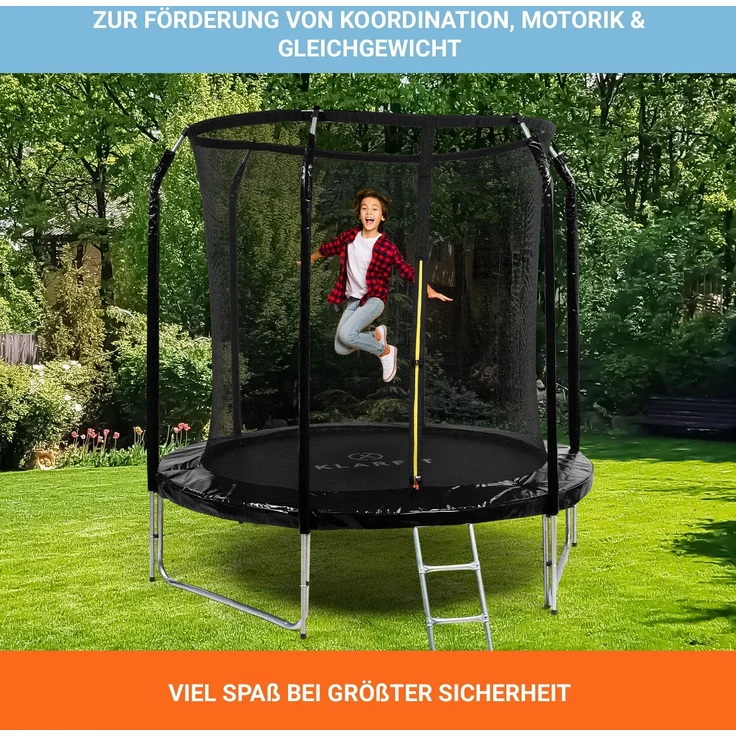 KLARFIT Gartentrampolin Jumpstarter, Ø 0 cm, Kinder Trampolin Outdoor Trampolin Kinder Gartentrampolin für zuhause – Bild 2