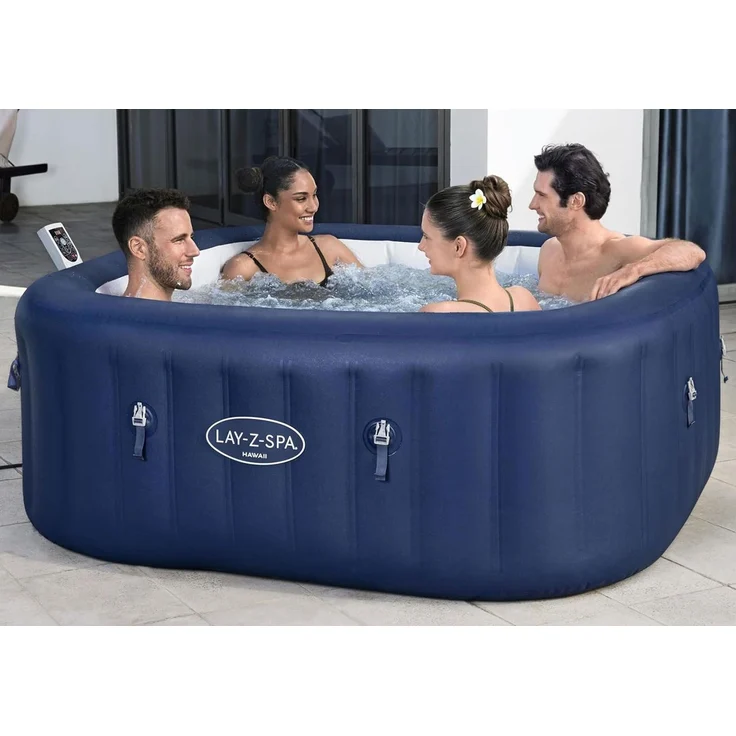 Bestway Energiespar-Whirlpool 180 x 180 x 71 cm Hawaii AirJet | max. 6 Personen | App-Steuerung – Bild 2