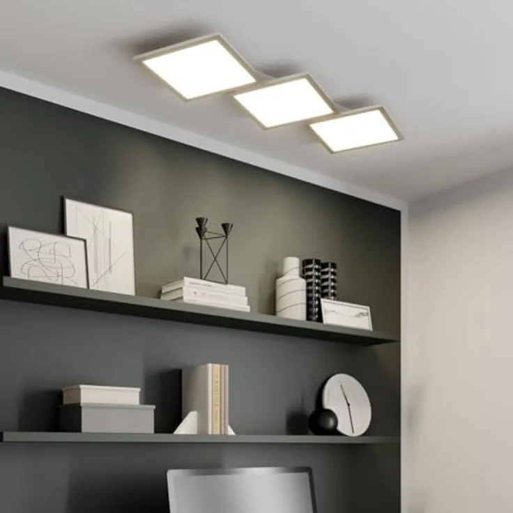 Lucande Deckenleuchten Ilira, Enthalten, LED - 32 W gesamt, Farbwechsel warmweiß / tageslicht – Bild 3