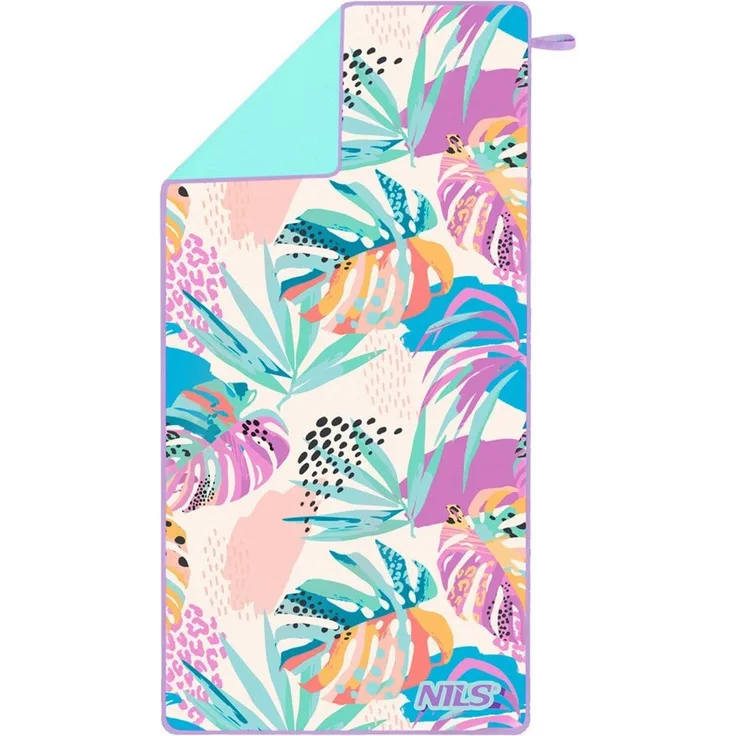 Nils Handtuch Mikrofaserhandtuch Campinghandtuch Strandtuch Designdruck 160x80cm, Schnell trocknend