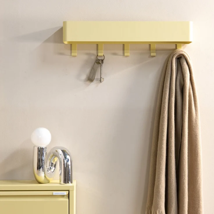 Spinder Design Wandgarderobe Dax Play 5 Butter Yellow – Bild 3