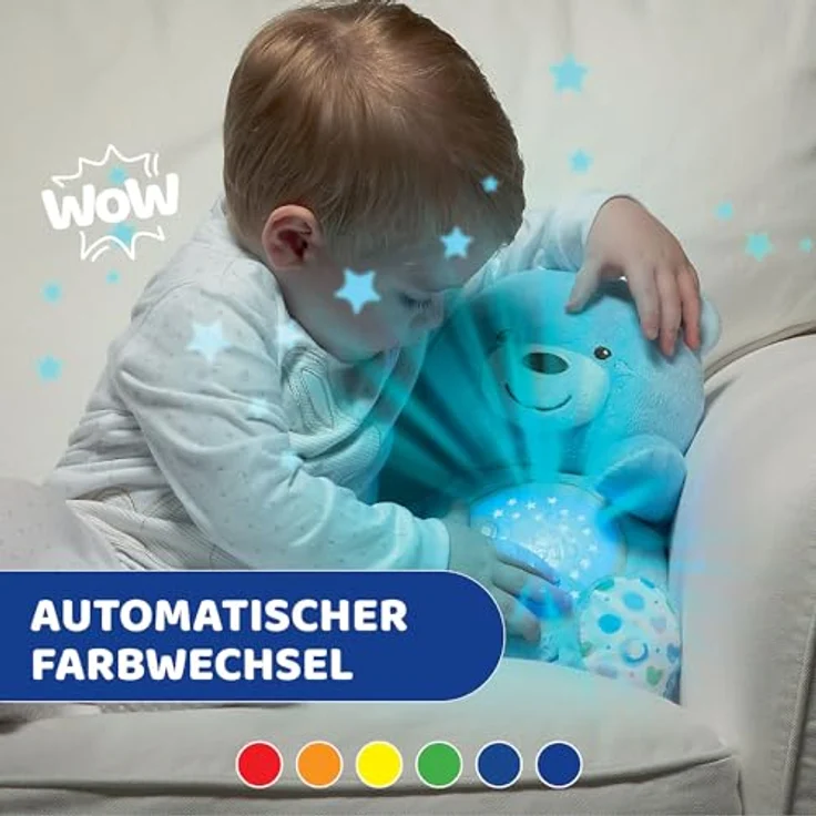 Chicco First Dreams Baby Projektor Teddybär Blau B – Bild 6