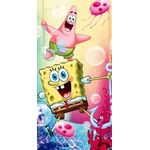 Spongebob Schwammkopf Duschtuch Strandtuch Badetuch 70x140 cm.