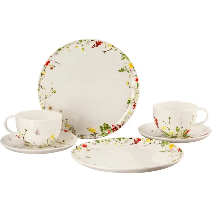 Rosenthal Brillance Fleurs Sauvages Set 6tlg mit Kombitassen