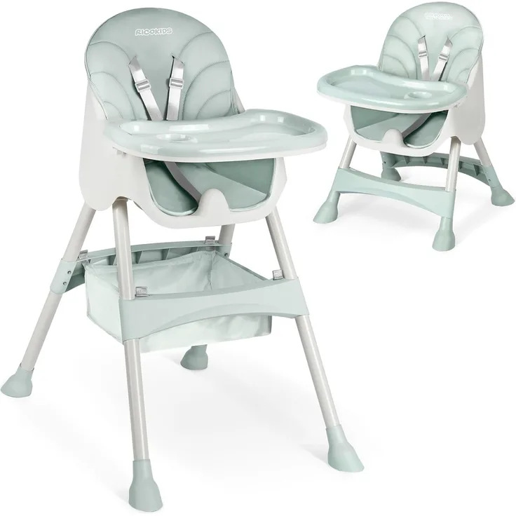 Baby-Hochstuhl Milo mit Tisch (Grün)