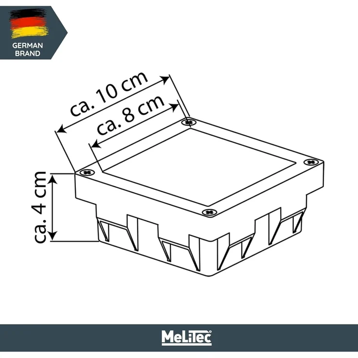 MeLiTec LED Solarleuchte 3er Set, Solar-Bodeneinbauleuchte, IP67, bis 750kg, SEL05, LED wechselbar, Tageslichtweiß, zum Einbau in Verbundsteinpflaster, bis zu 750kg Belastbarkeit – Bild 6